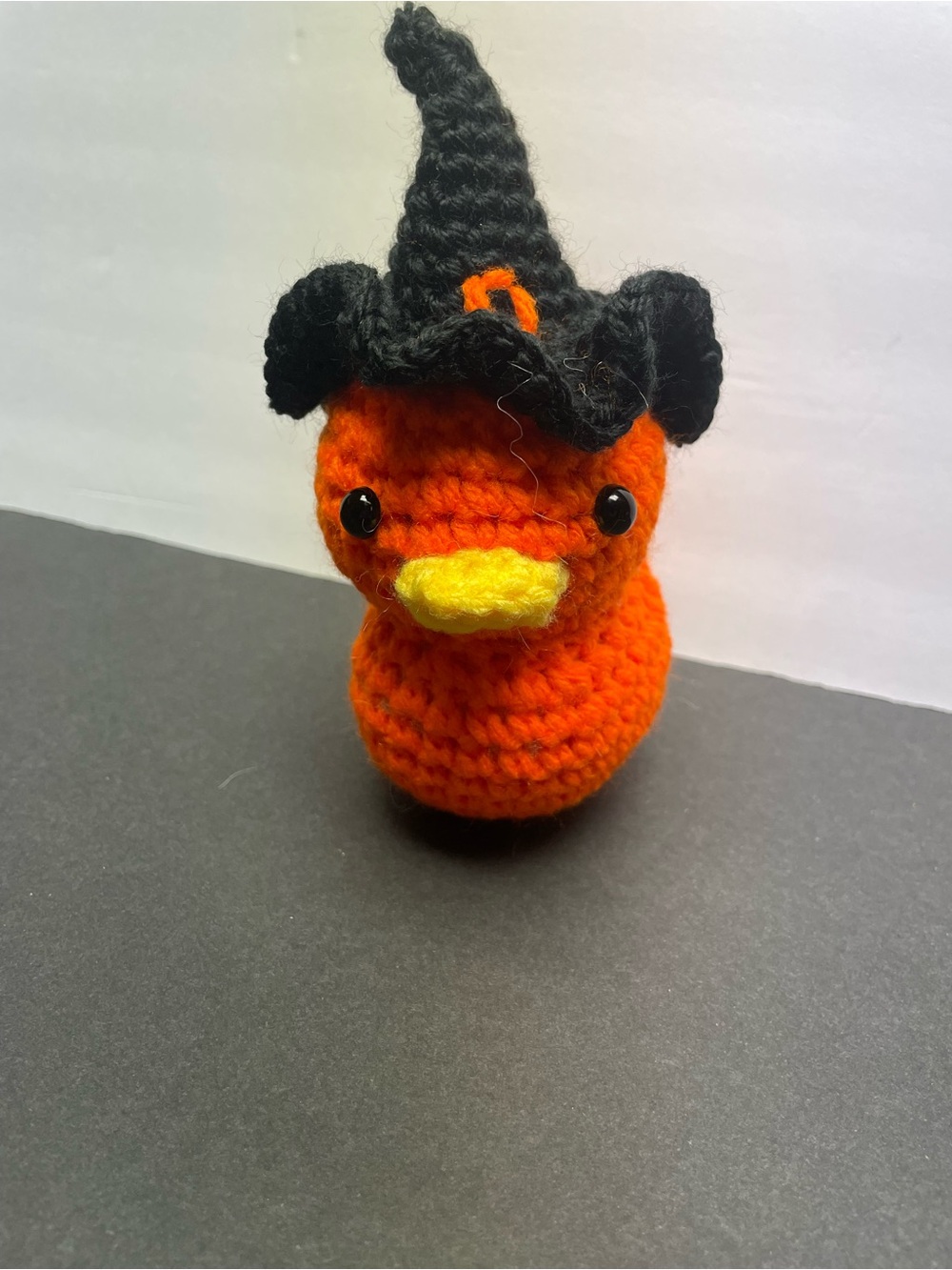 Halloween Duck - crocheted